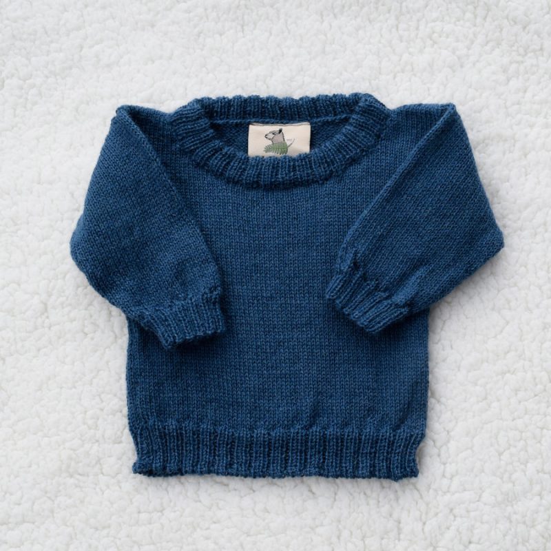 Ribbed Baby Singlet | Baby Knitwear | Nevalea Alpacas